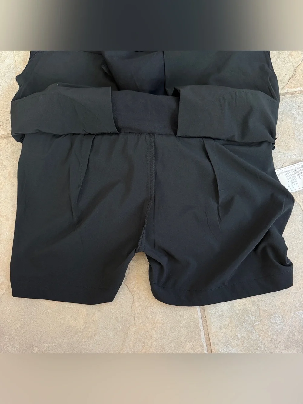 Nike Golf Skort Womens XS Black Stretch Skirt Built In Shorts Pockets